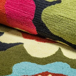 Spring|Outdoor|MacKenzie-Childs Always Flowers Indoor/Outdoor Rug - 2'6 x 8'