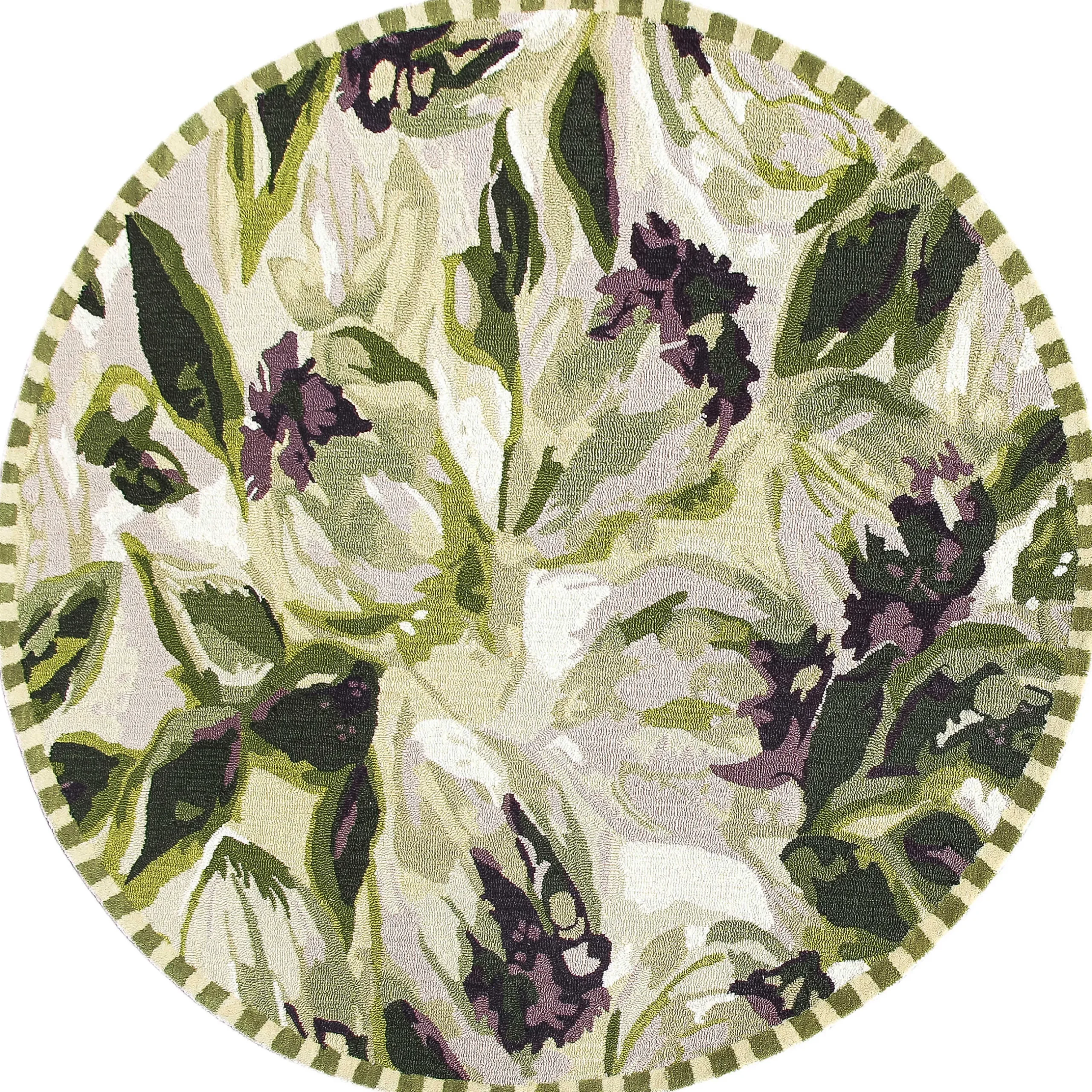 Rugs|MacKenzie-Childs Artichoke 6' Round Rug