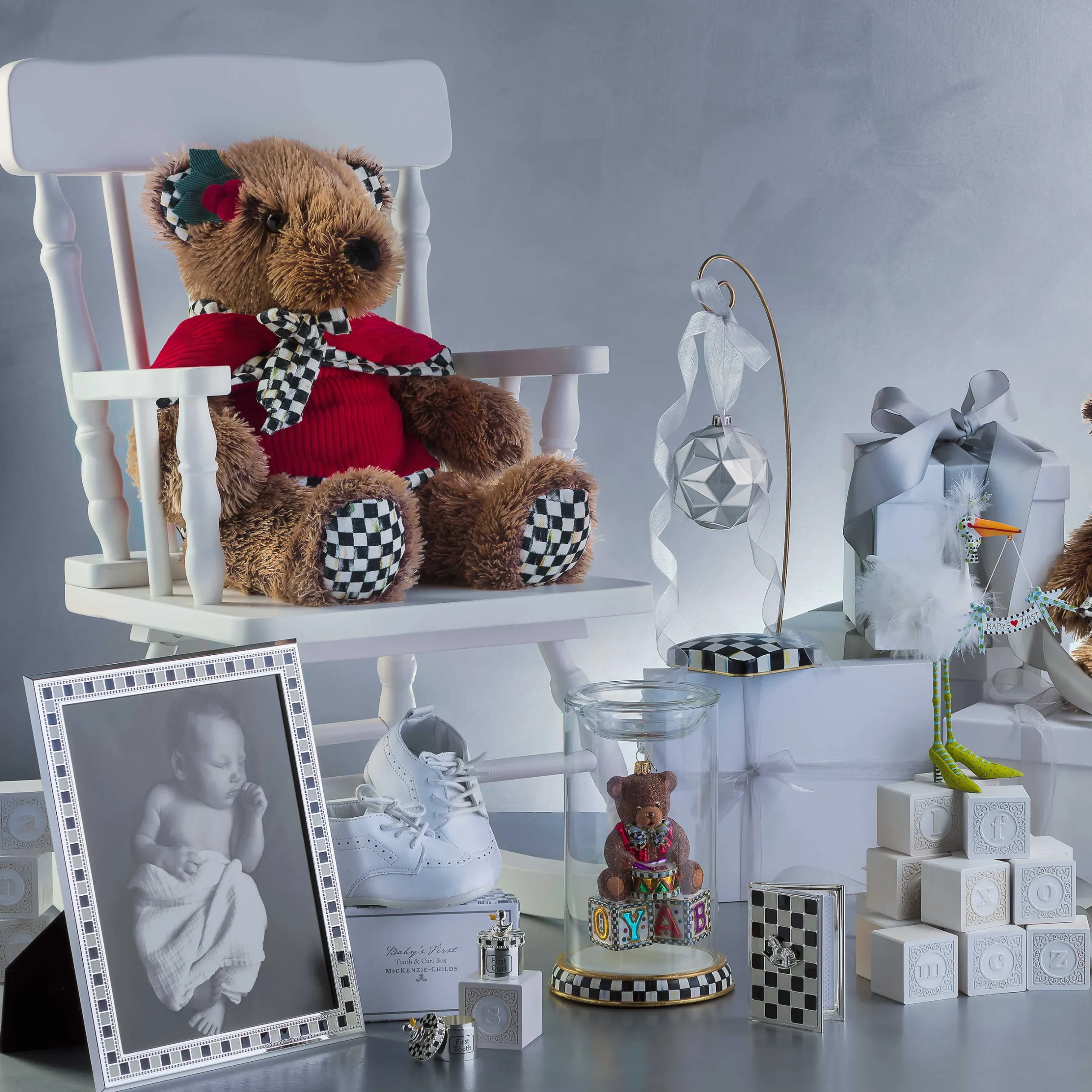 Room Accents|MacKenzie-Childs Baby's First: Tooth Curl Box