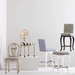 Dining Room & Kitchen|MacKenzie-Childs Blooming Dining Chair