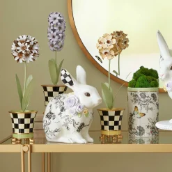 Spring|Greenery & Florals|MacKenzie-Childs Botany Potted Hyacinth Flower