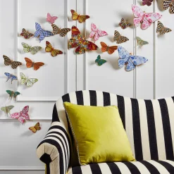 Spring|Room Accents|MacKenzie-Childs Butterfly Duo Wall Decor - Blue