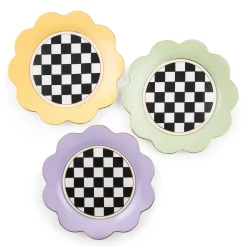 Spring|Dinnerware & Flatware|MacKenzie-Childs Butterfly Toile Lavender Dinner Plate