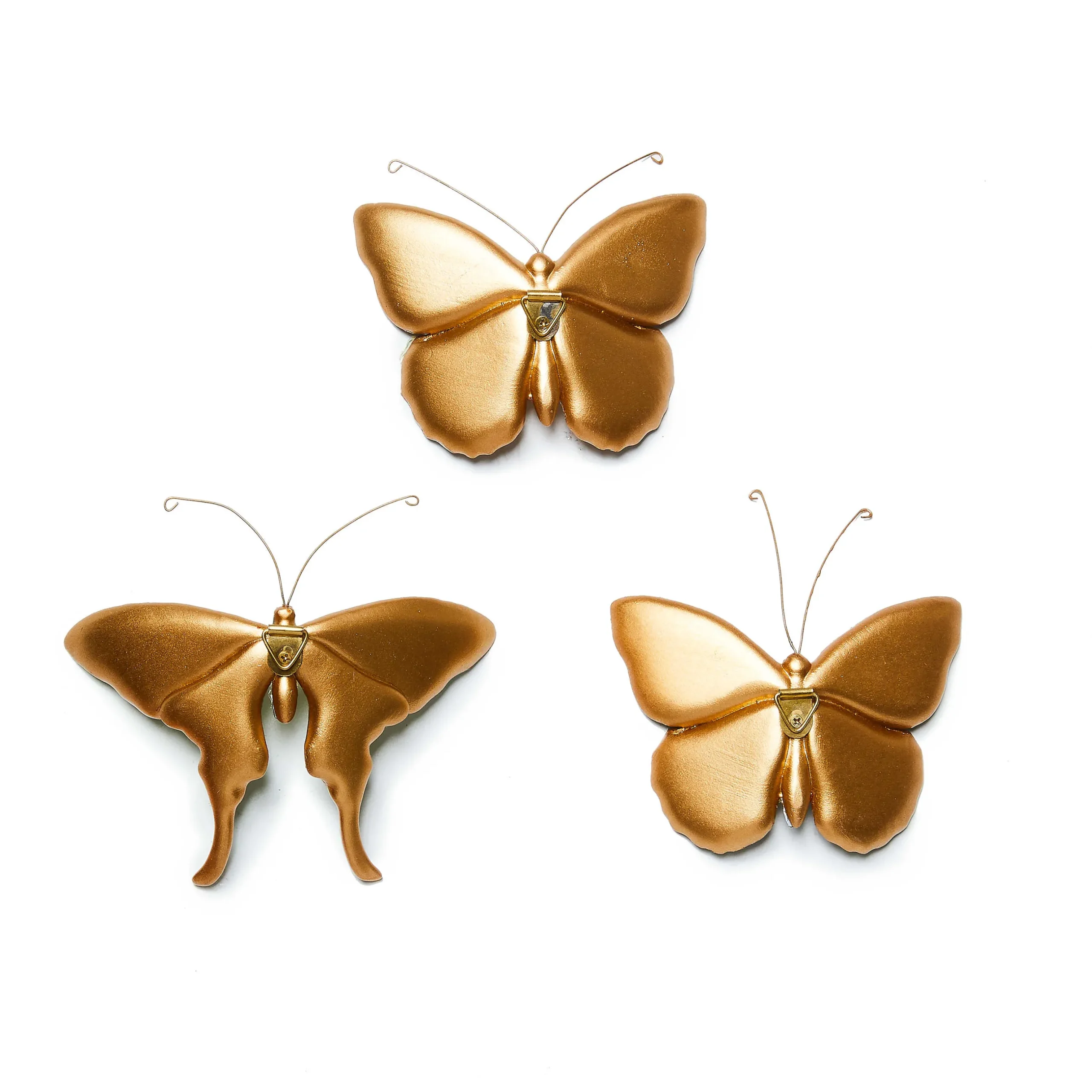 Room Accents|MacKenzie-Childs Butterfly Trio Wall Decor - Meadow