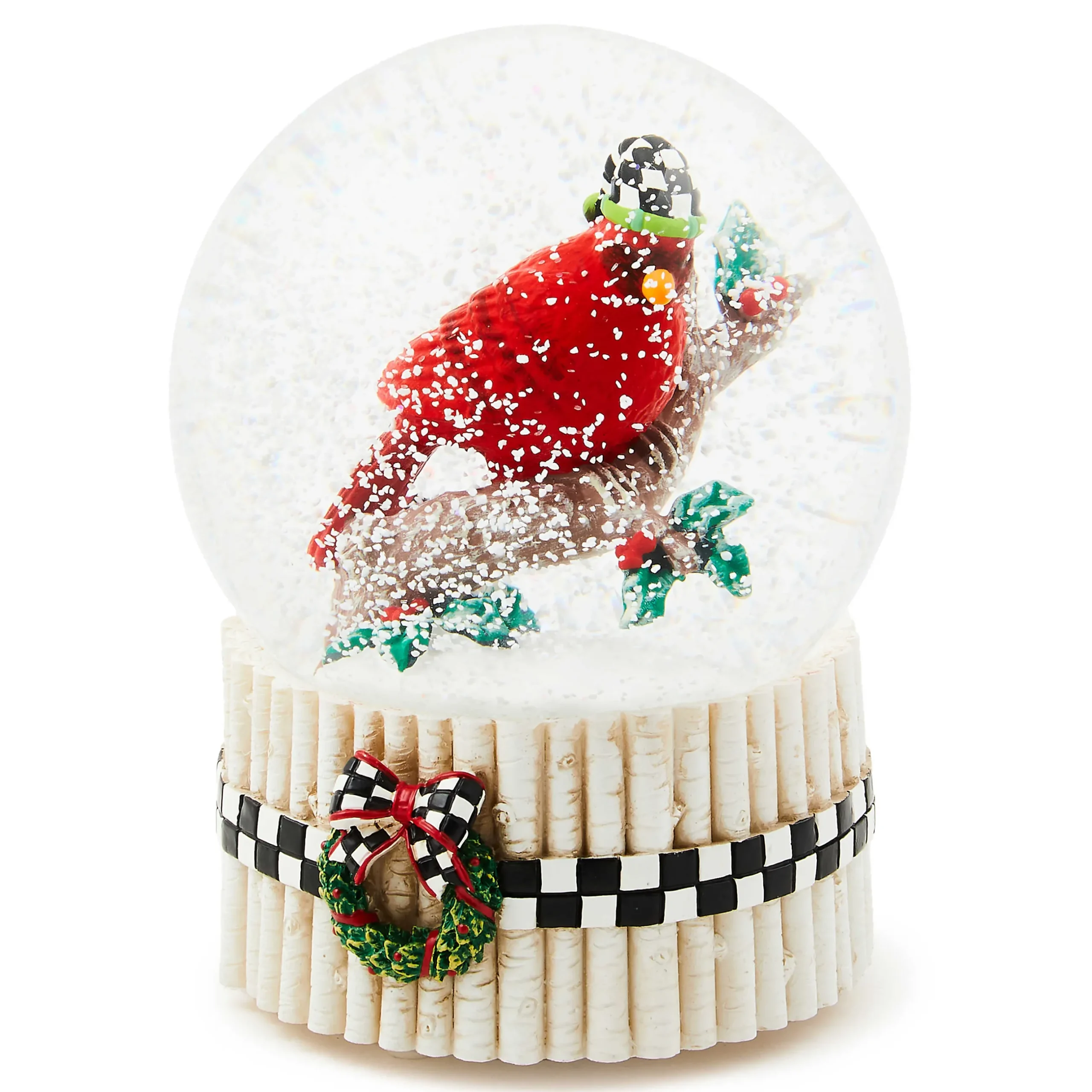 Holiday|Room Accents|MacKenzie-Childs Cardinal Snow Globe