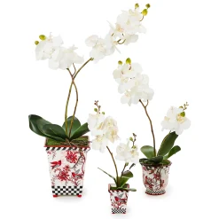 Holiday|Greenery & Florals|MacKenzie-Childs Cardinal Toile Large Orchid