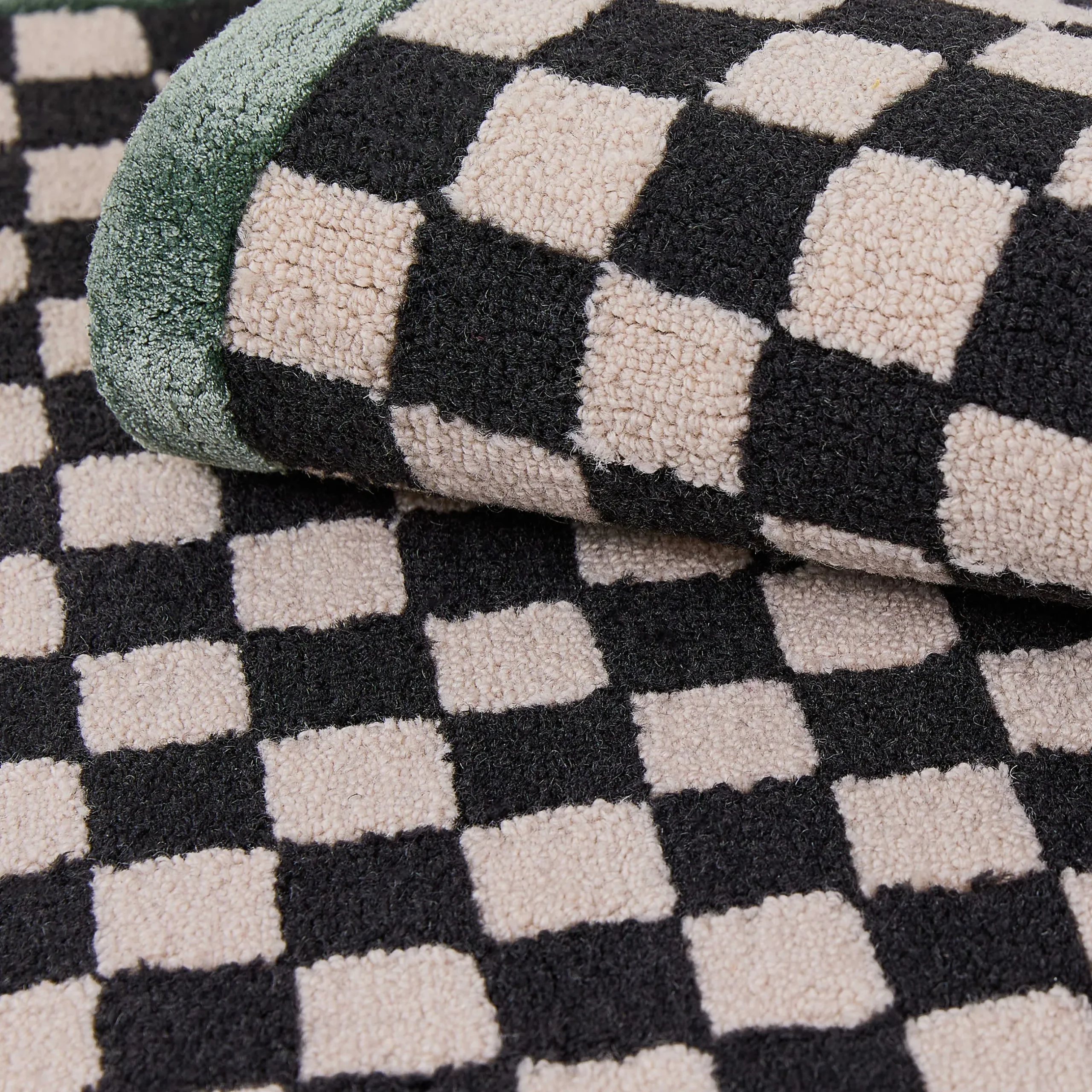 Rugs|MacKenzie-Childs Check It Out Emerald 5' x 8' Rug