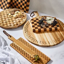 Bar Entertaining|Serveware|MacKenzie-Childs Check Serving Board