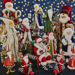 Holiday|Room Accents|MacKenzie-Childs Christmas Magic Santa With Staff