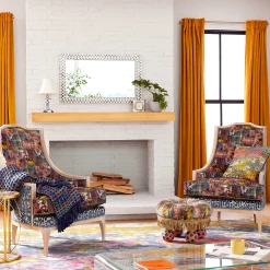 Room Accents|MacKenzie-Childs Cobblestone Wall Mirror