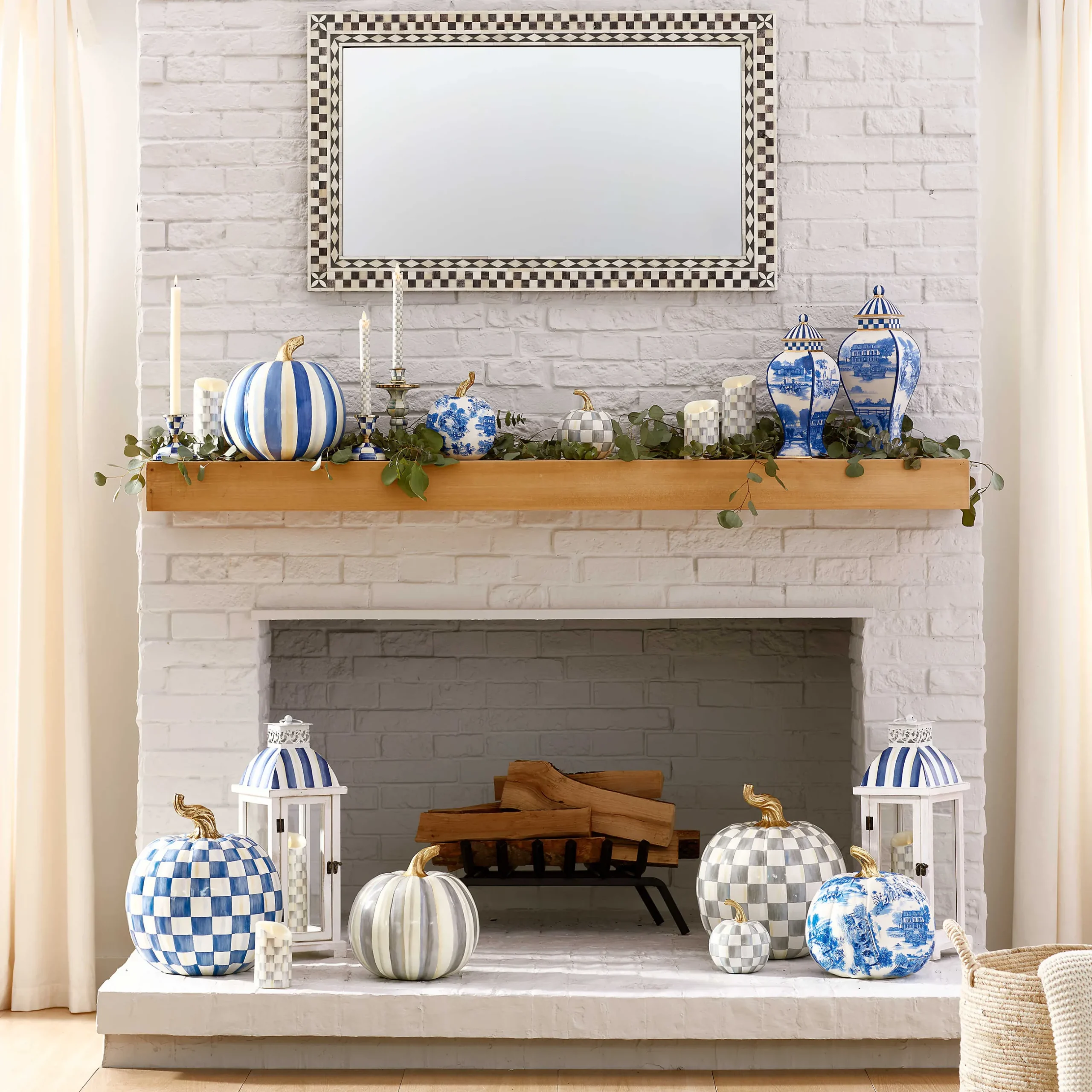Room Accents|MacKenzie-Childs Cobblestone Wall Mirror