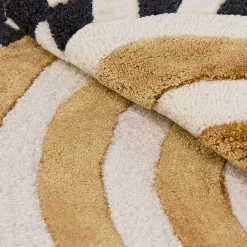 Rugs|MacKenzie-Childs Concentric Circle Wheat 3' Round Rug