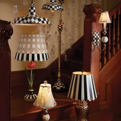 Lighting|MacKenzie-Childs Courtly Check 18 Barn Pendant Lamp