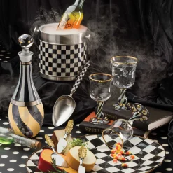 Drinkware|Bar Entertaining|MacKenzie-Childs Courtly Check 3260 Ice Bucket