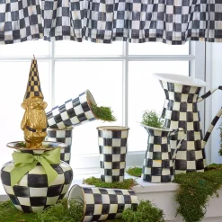 Drinkware|Bar Entertaining|MacKenzie-Childs Courtly Check 20 Ounce Tumbler