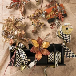 Holiday|Finishing Touches|MacKenzie-Childs Courtly Check 4 Ribbon