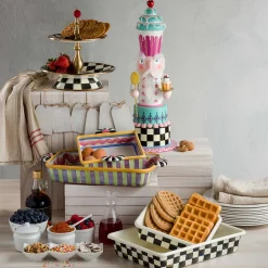 Cookware & Bakeware|MacKenzie-Childs Courtly Check 9 x 13 Baking Pan