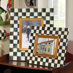 Room Accents|MacKenzie-Childs Courtly Check 5 x 7 Frame