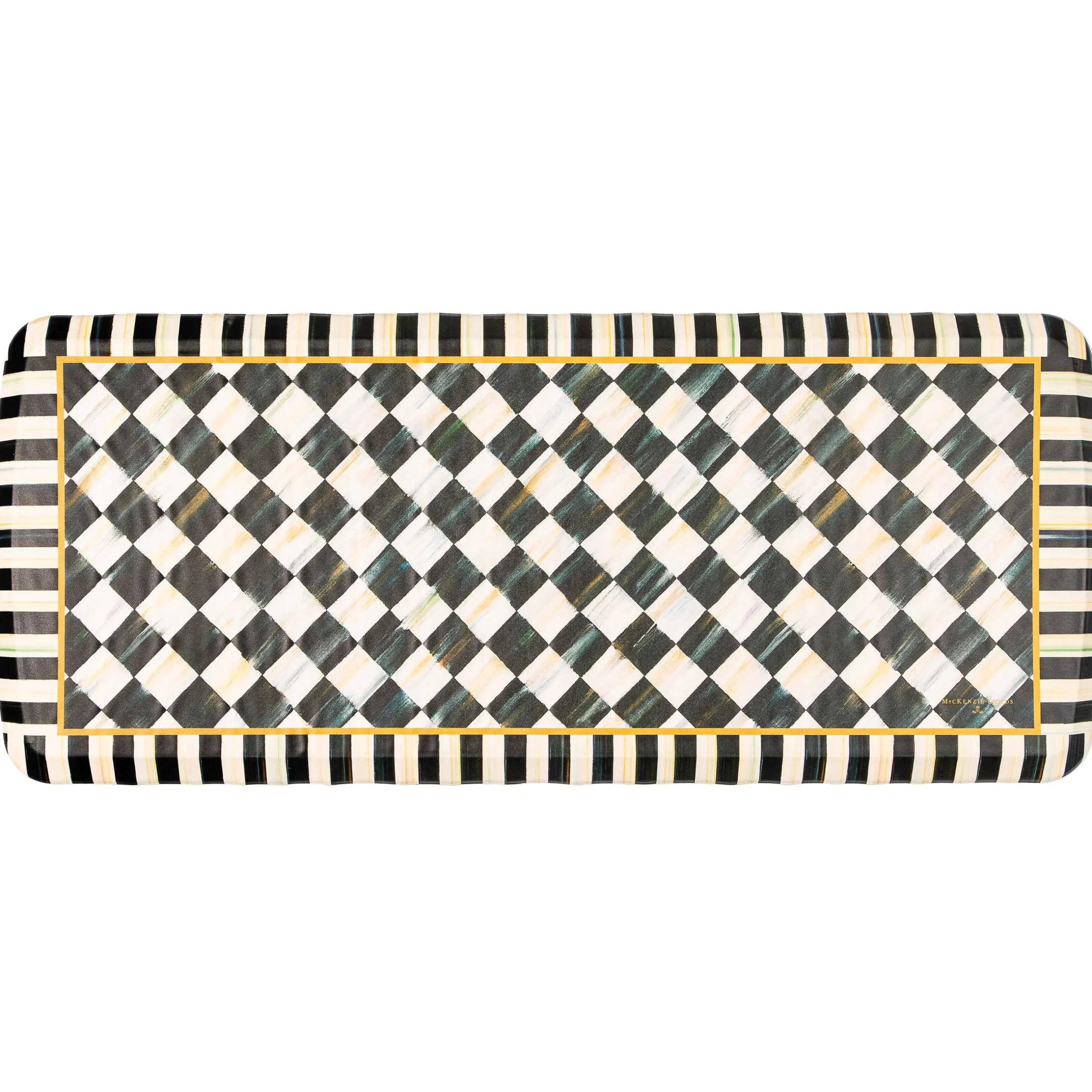 Rugs|MacKenzie-Childs Courtly Check 20 x 48 GelPro Comfort Mat
