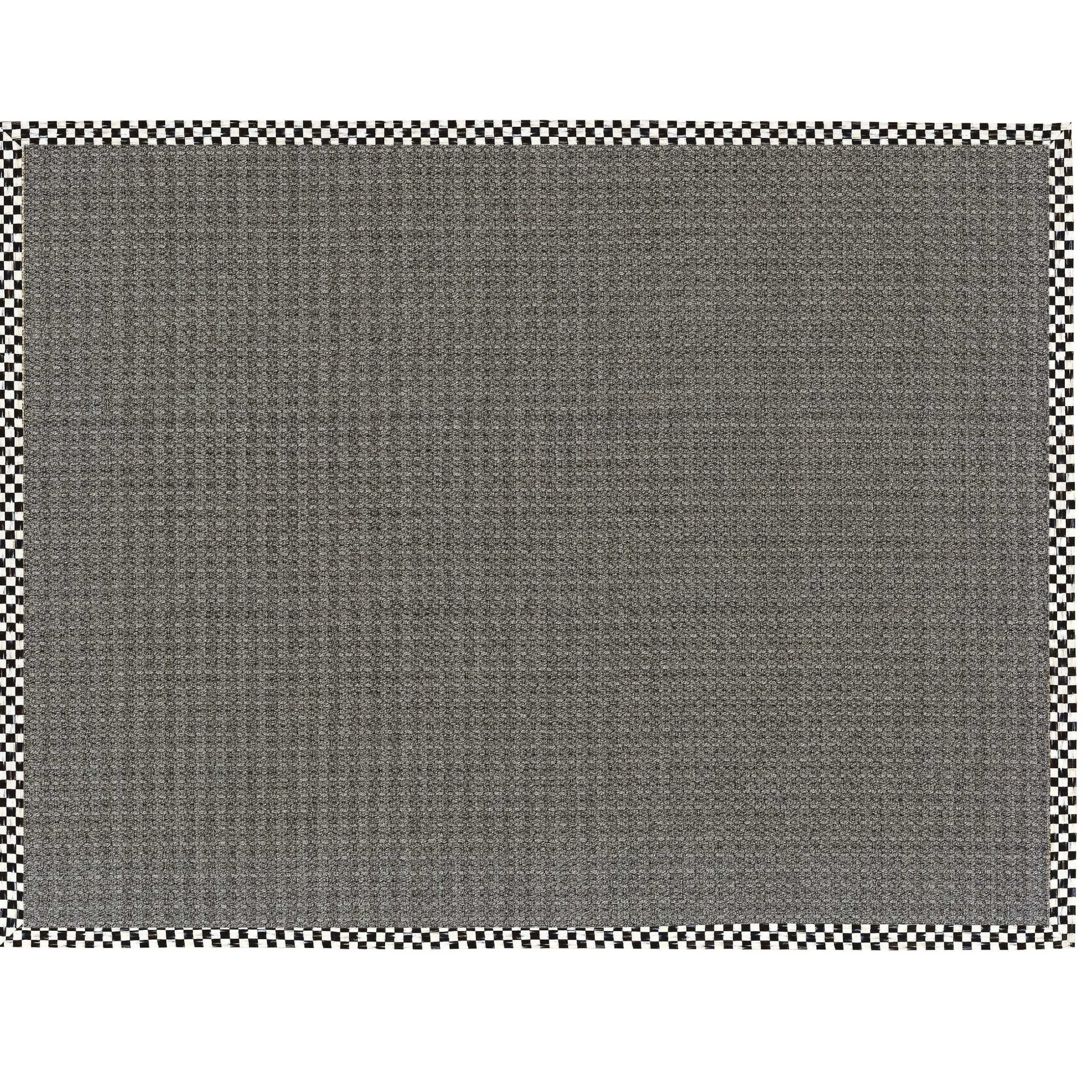 Rugs|MacKenzie-Childs Courtly Check 8' x 10' Grey Sisal Rug