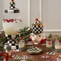 Fall Entertaining|Drinkware|MacKenzie-Childs Courtly Check Beverage Hostess
