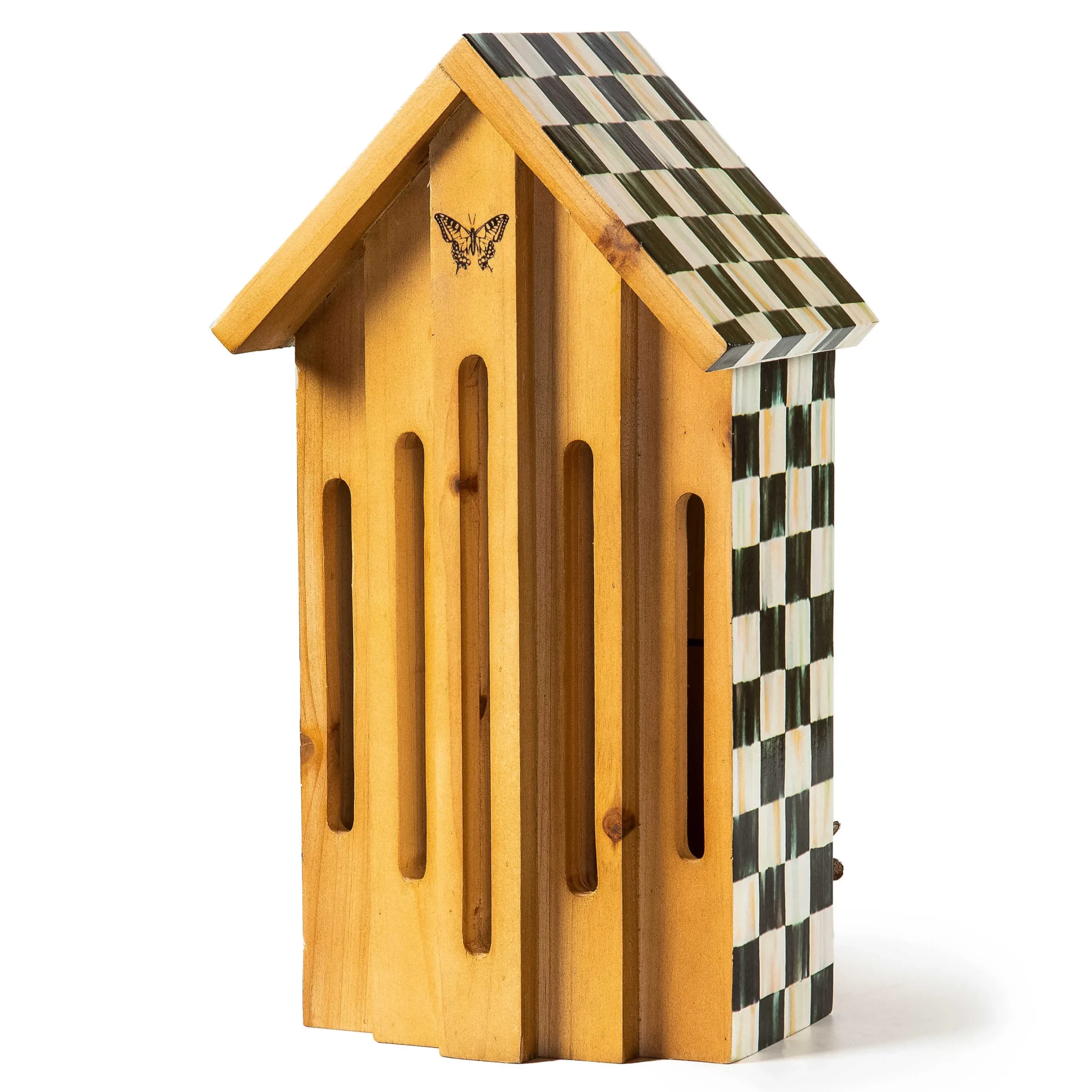 Spring|Outdoor|MacKenzie-Childs Courtly Check Butterfly House