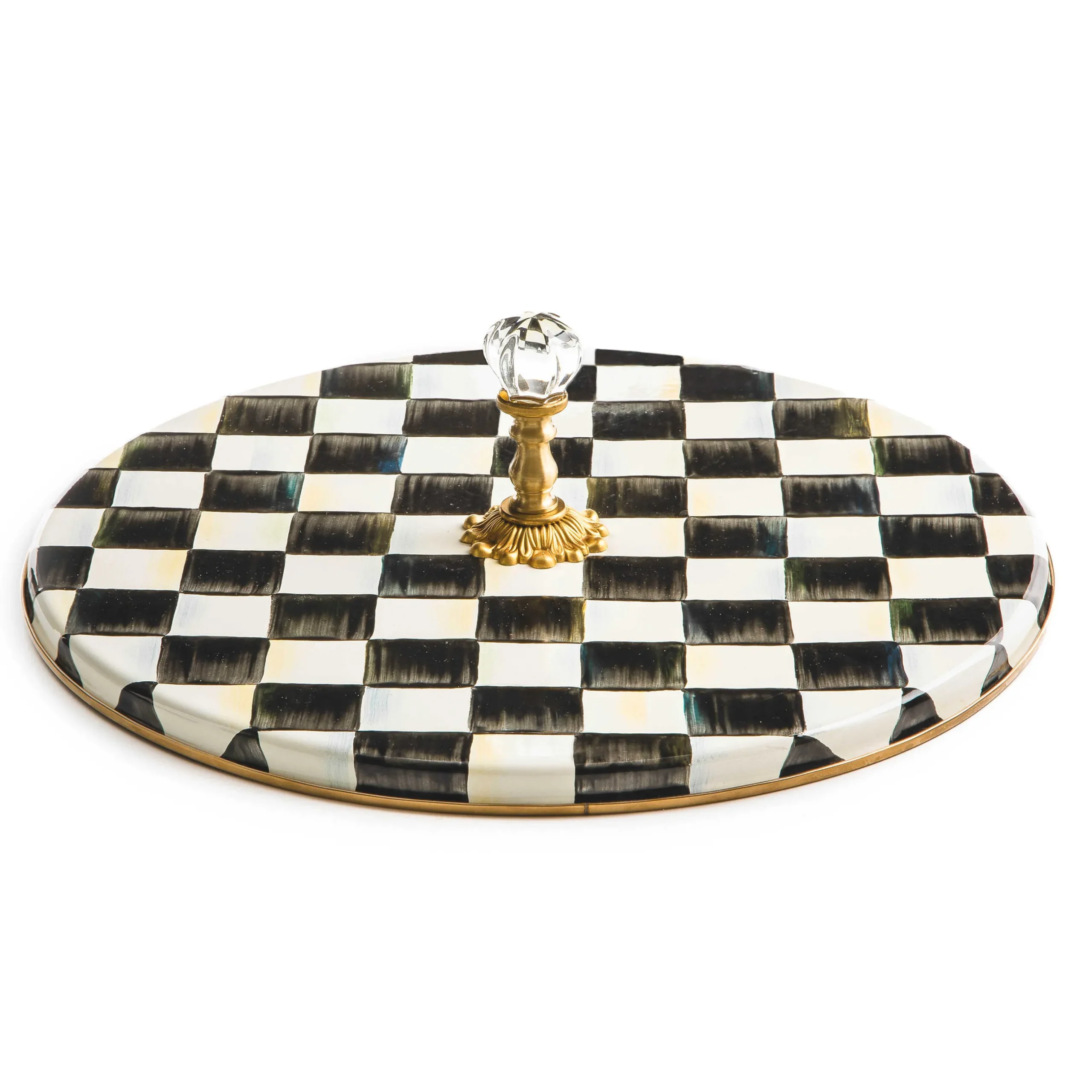Serveware|MacKenzie-Childs Courtly Check Cheese Course
