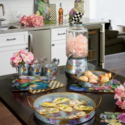 Table Accessories|Kitchen & Table Linens|MacKenzie-Childs Courtly Check Cork Back Placemats, Set of 4