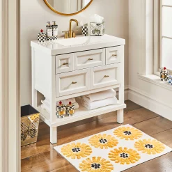 Room Accents|Kitchen Storage & Organization|MacKenzie-Childs Courtly Check Demi Canister