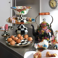 Easter|Spring|MacKenzie-Childs Courtly Check Egg Plate