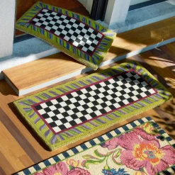 Outdoor|Rugs|MacKenzie-Childs Courtly Check Entrance Mat