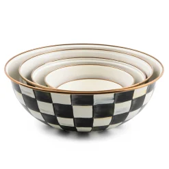 Bar Entertaining|Dinnerware & Flatware|MacKenzie-Childs Courtly Check Everyday Bowl