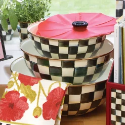 Serveware|MacKenzie-Childs Courtly Check Extra Large Everyday Bowl