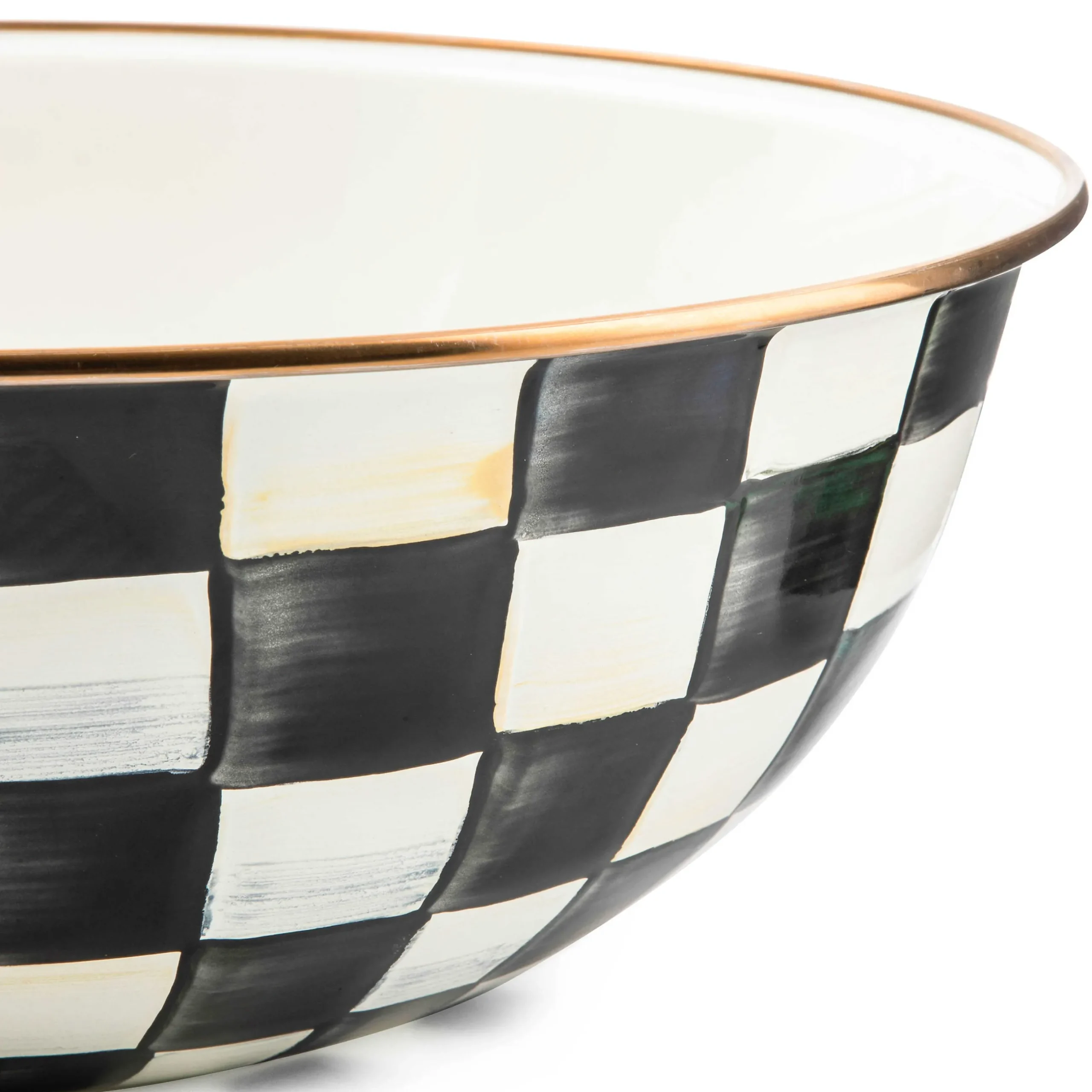 Serveware|MacKenzie-Childs Courtly Check Extra Large Everyday Bowl