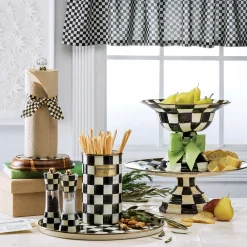 Serveware|MacKenzie-Childs Courtly Check Grinder