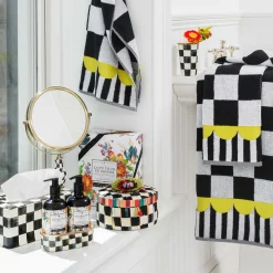 Bath & Bath Accessories|MacKenzie-Childs Courtly Check Hand Towel