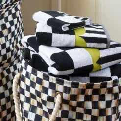Bath & Bath Accessories|MacKenzie-Childs Courtly Check Hand Towel