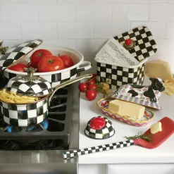 Kitchen Utensils & Tools|MacKenzie-Childs Courtly Check Kitchen Timer