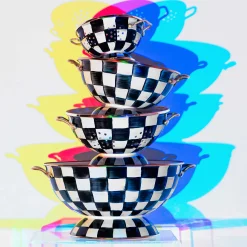Kitchen Utensils & Tools|MacKenzie-Childs Courtly Check Large Colander