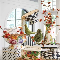 Kitchen Utensils & Tools|MacKenzie-Childs Courtly Check Large Colander