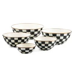Fall Entertaining|Serveware|MacKenzie-Childs Courtly Check Large Everyday Bowl