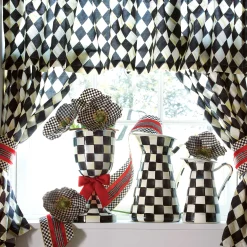 Bar Entertaining|Serveware|MacKenzie-Childs Courtly Check Large Practical Pitcher