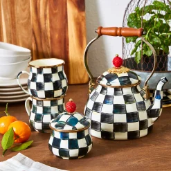 The Coffee Shop|Fall Entertaining|MacKenzie-Childs Courtly Check Mug