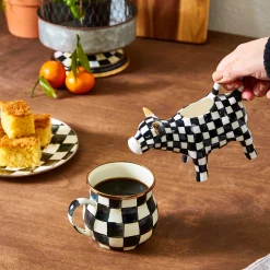 The Coffee Shop|Fall Entertaining|MacKenzie-Childs Courtly Check Mug