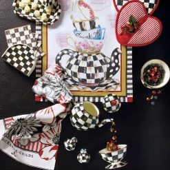 Serveware|MacKenzie-Childs Courtly Check Napkin Holder