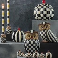 The Halloween Shop|The Fall Shop|MacKenzie-Childs Courtly Check Owl