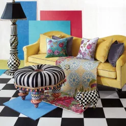 Spring|Room Accents|MacKenzie-Childs Courtly Check Pig Figurine