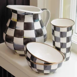 Serveware|Bar Entertaining|MacKenzie-Childs Courtly Check Pitcher