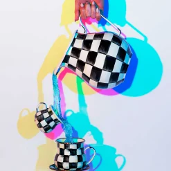 Serveware|Bar Entertaining|MacKenzie-Childs Courtly Check Pitcher