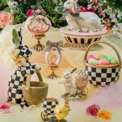 Easter|Spring|MacKenzie-Childs Courtly Check Rabbit